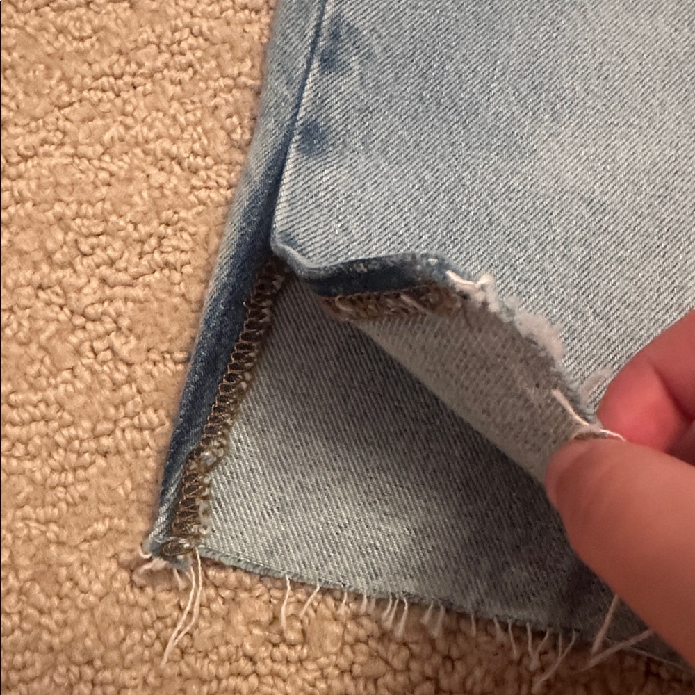 NEW Frame Denim High Rise Bermuda Shorts - Picture 4 of 5